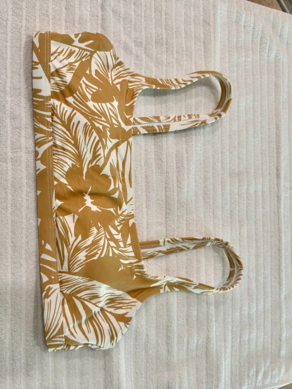 Madewell Second Wave Bikini Set in Palm Leaves - NWT - Top is M, Botton is S. - Picture 4 of 9